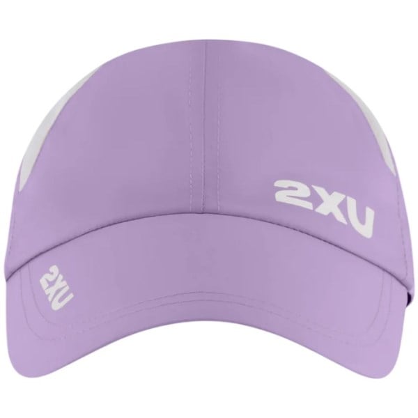 2XU Running Cap - Grape Fizz/White