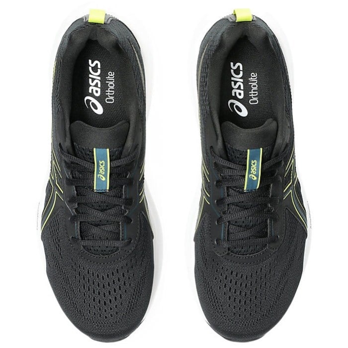 Asics Contend 9 - Mens Running Shoes - Black/Citron