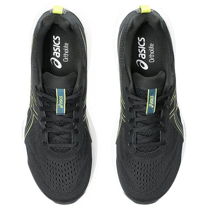 Asics Contend 9 - Mens Running Shoes - Black/Citron