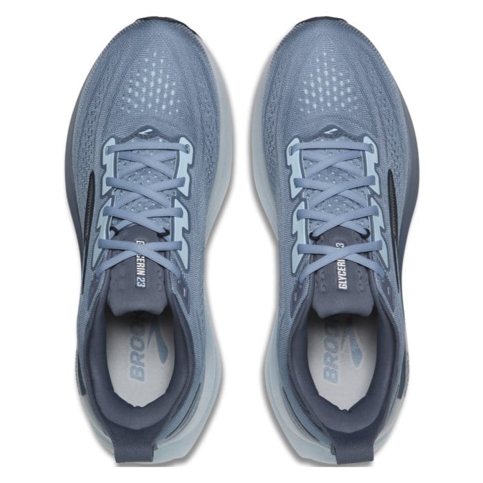 Brooks Glycerin 23 - Mens Running Shoes - Rain Washed/Breeze/Baltic - image 3