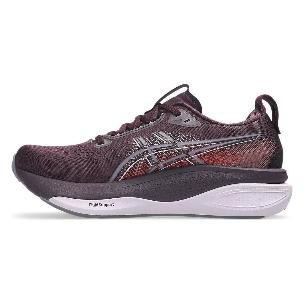 Asics Gel Kayano 33 - Womens Running Shoes - Dark Aubergine/Dahlia - image 3