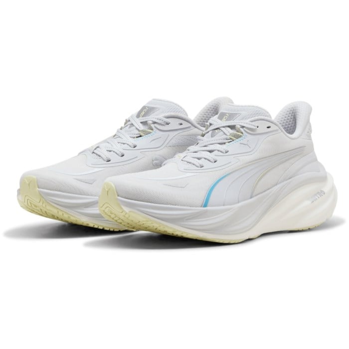 Puma Result Nitro - Womens Running Shoes - Silver Mist/Apple Spritz