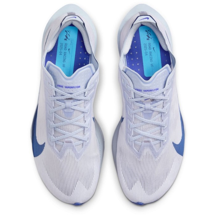 Nike ZoomX Vaporfly 4 - Womens Racing Shoes - Ghost/Blue Void/Persian Violet