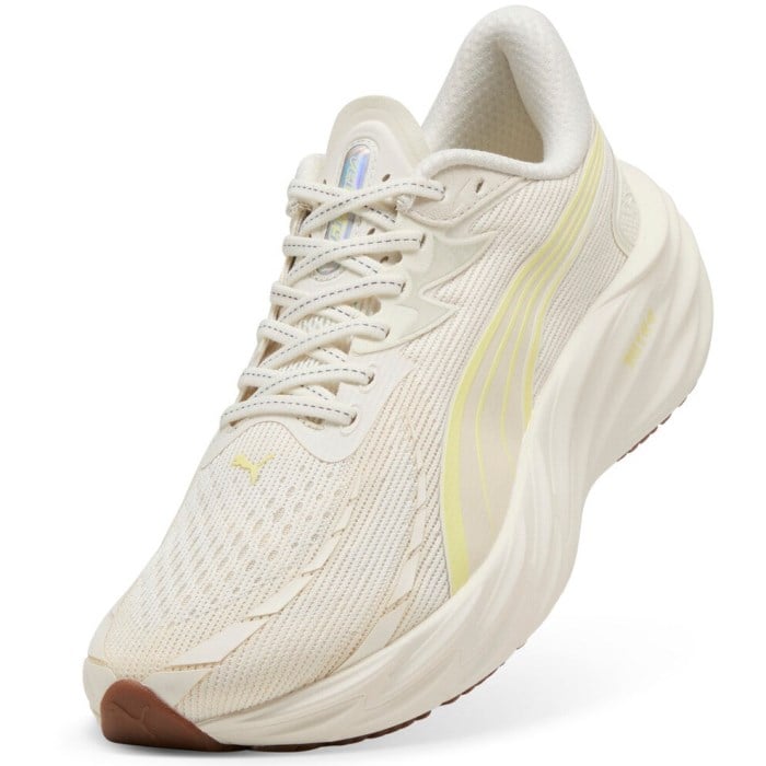 Puma Velocity Nitro 4 - Mens Running Shoes - Warm White/Gold Moon