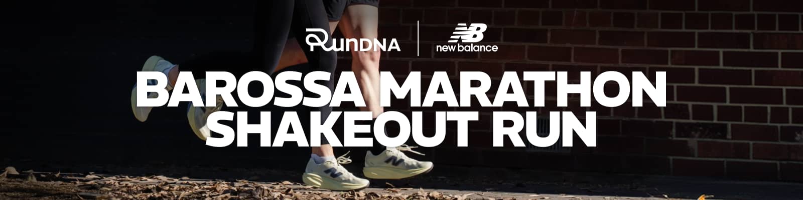 RunDNA x New Balance x Barossa Marathon Shakeout Run