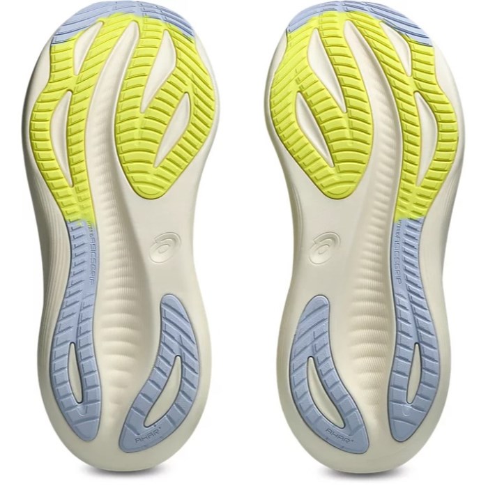 Asics Gel Nimbus 27 - Mens Running Shoes - Citron/Cream