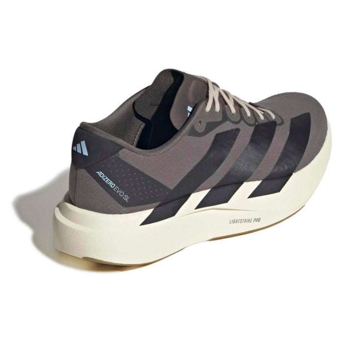 adidas Adizero Evo SL Woven H.Koumori - Mens Running Shoes - Charcoal/Night Grey/Clear Sky - image 3