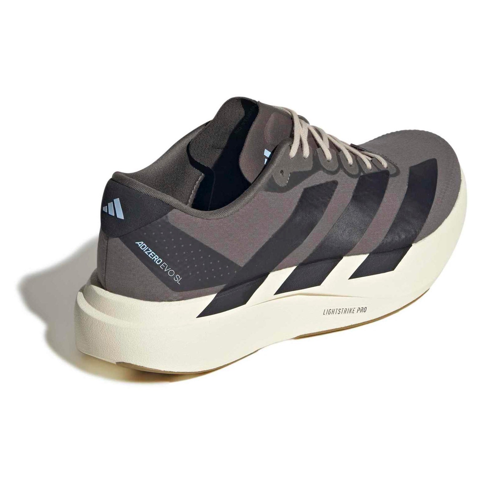 adidas Adizero Evo SL Woven H.Koumori - Mens Running Shoes - Charcoal/Night Grey/Clear Sky - image 3