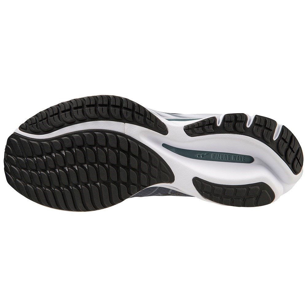 Mizuno Wave Rider 27 SSW - Mens Running Shoes - Ombre Blue/Stormy Weather/Black