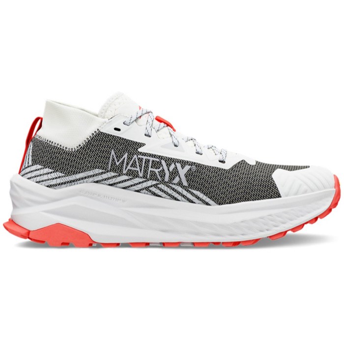 Altra Olympus 275 - Womens Trail Running Shoes - White/Coral