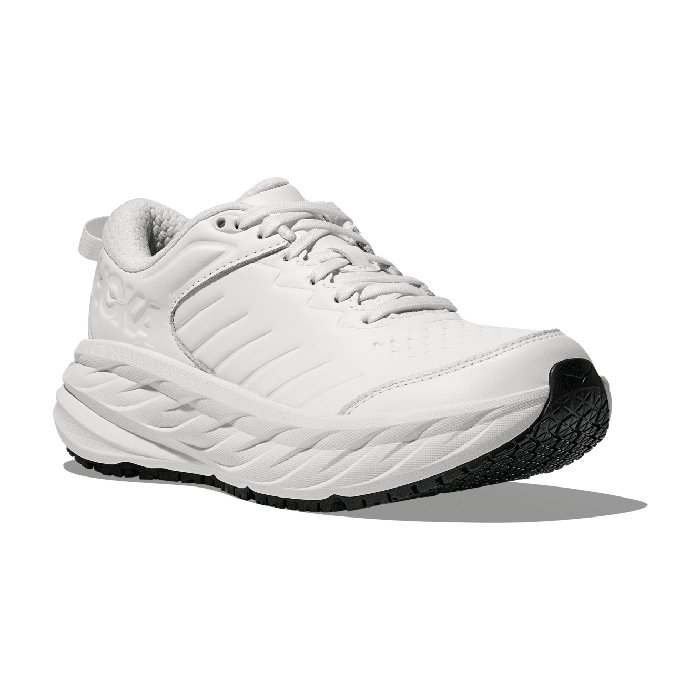 Hoka Bondi SR - Womens Walking Shoes - Frost/White