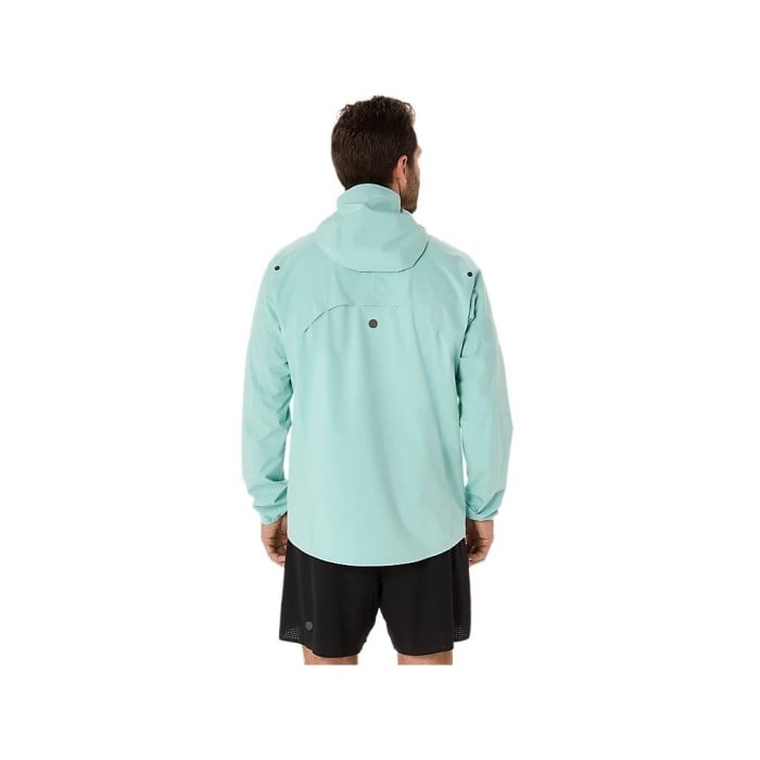 Asics MetaRun Mens Waterproof Running Jacket - Oasis Green