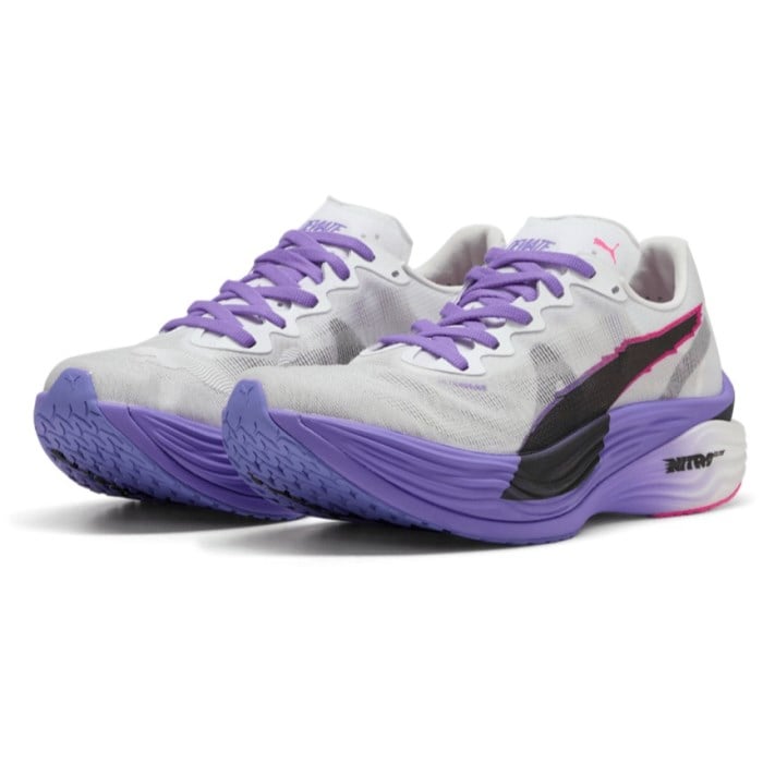 Puma Deviate Nitro Elite 3 DigiTokyo - Womens Running Shoes - Wite/Dark Amethyst