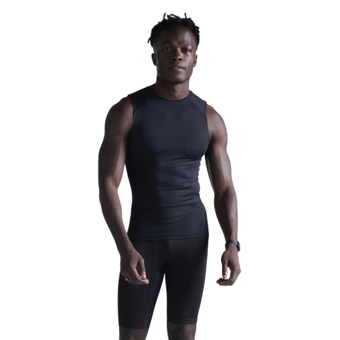 2XU Core Mens Compression Sleeveless Tank Top