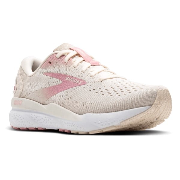 Brooks Ghost 16 - Womens Running Shoes - Coconut/Zephyr/White