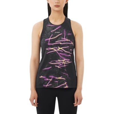 Salomon Shakeout Core Womens Graphic Running Tank