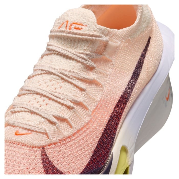 Nike Air Zoom Alphafly 3 - Womens Racing Shoes - Chalk/Purple Dynasty/Hyper Crimson - image 8