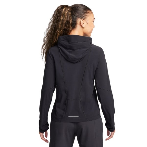 Nike Swift UV Womens Running Jacket - Black/Reflective Silver