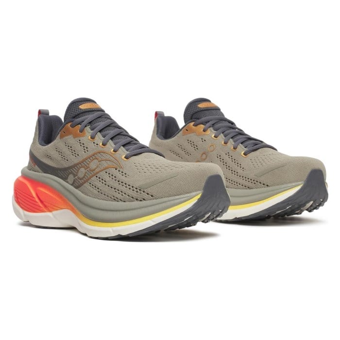 Saucony Hurricane 25 - Mens Running Shoes - Laurel/Fire - image 3