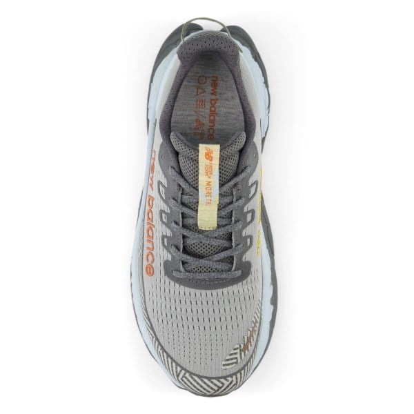 New Balance Fresh Foam More Trail v3 - Mens Trail Running Shoes - Raincloud/Quarry Blue/Infield Clay