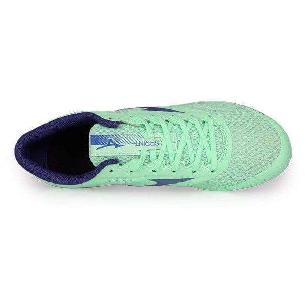 Mizuno X Sprint - Unisex Track Sprint Spikes - Neo Mint/Frontier Blue
