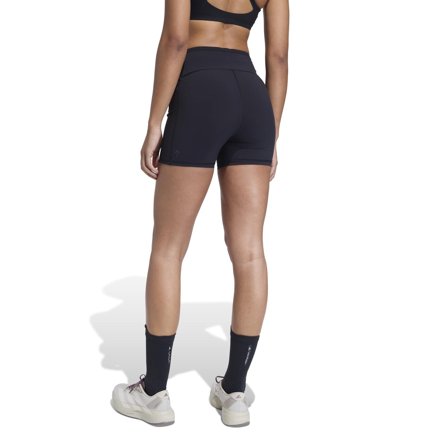 adidas H.Koumori Womens 4 Inch Short Leggings - Black