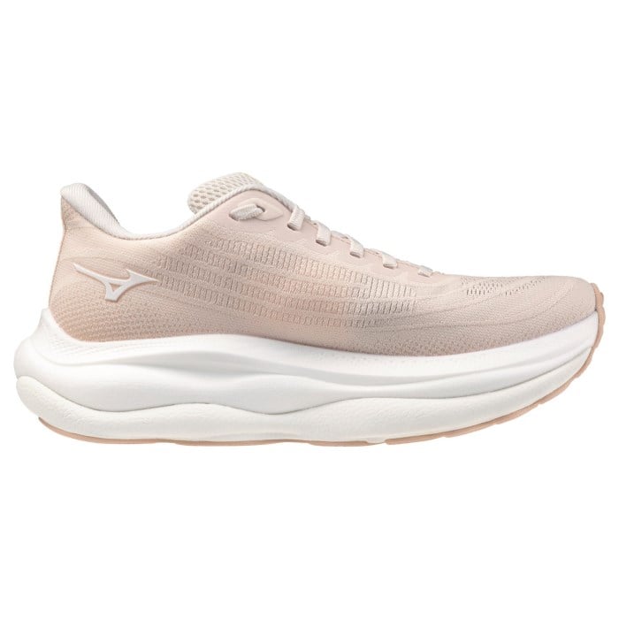 Mizuno Wave Sky 9 - Womens Running Shoes - Petal Pink/White/Peachwhip - image 2