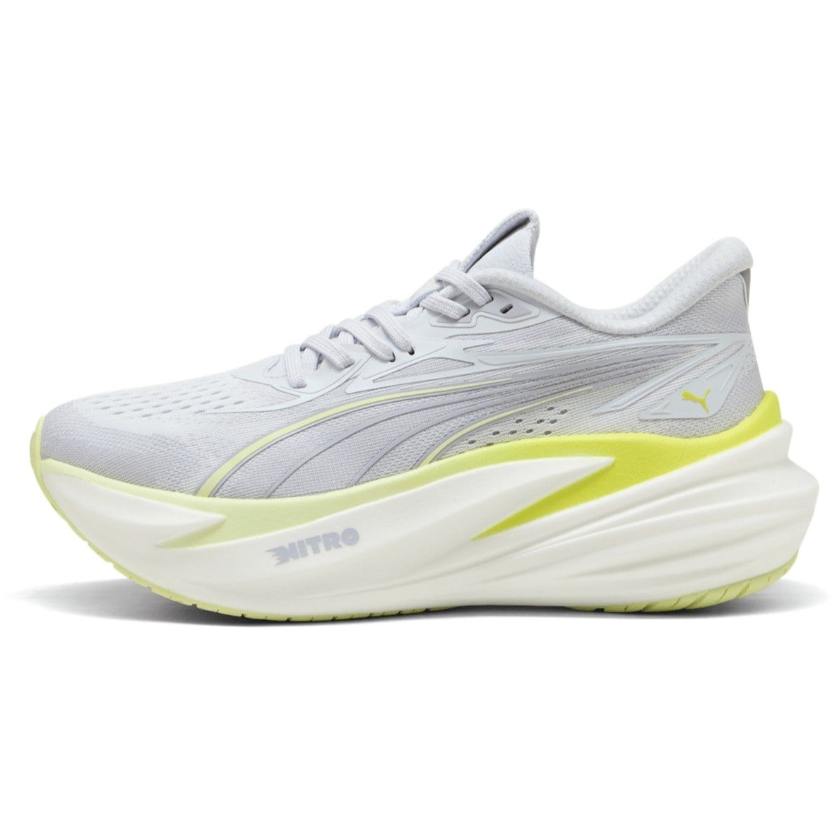 Puma MagMax Nitro 2 - Womens Running Shoes - Silver Mist/Apple Spritz