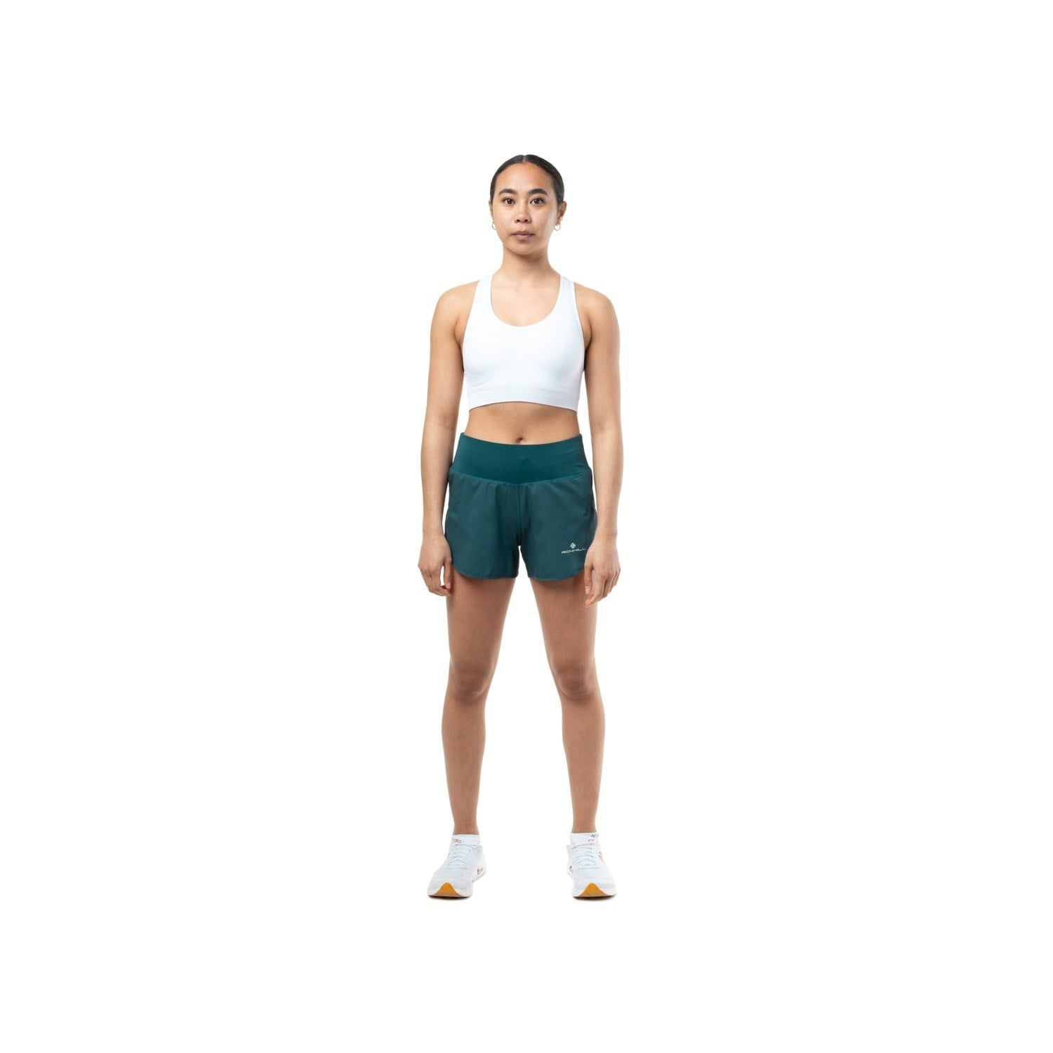 Ronhill Tech 4.5 Inch Womens Running Shorts - Evening Haze/Seafoam - image 3