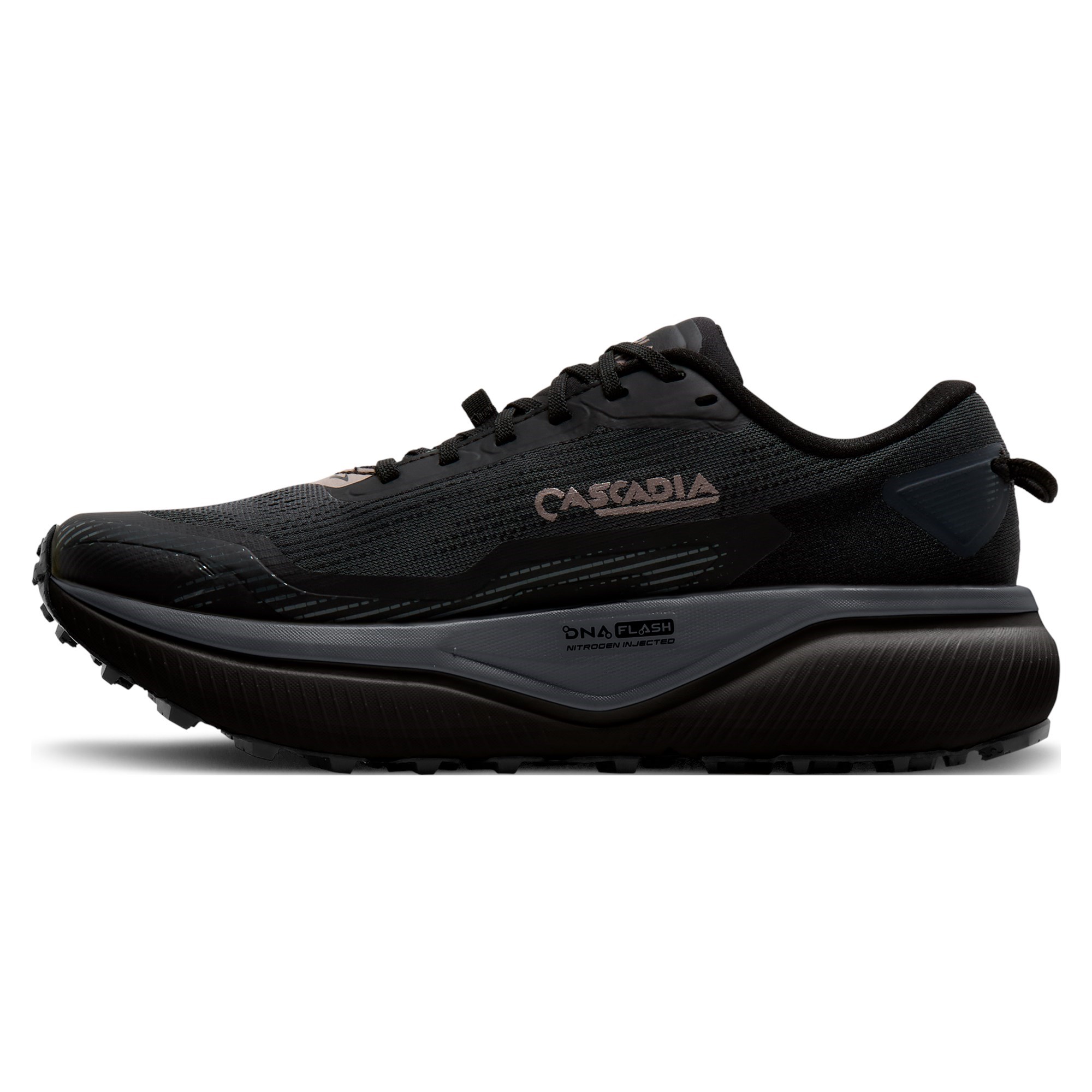 Brooks Cascadia 20 GTX - Mens Trail Running Shoes - Black/Ebony/Nocturnal - image 3