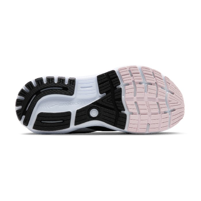 Brooks Ghost 16 - Womens Running Shoes - Black/White/Orchid Ice