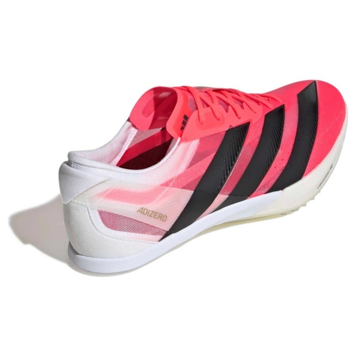 adidas Adizero Finesse - Unisex Sprint Track Spikes - Solar Turbo/Core Black/Gold Metallic - image 5