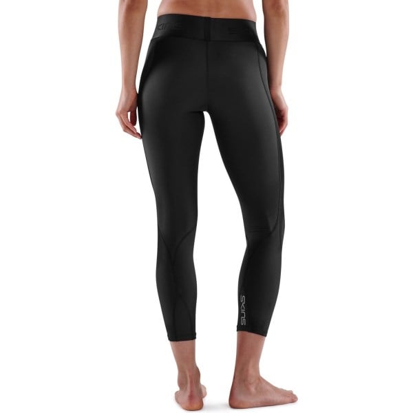 Skins Series-3 Womens 7/8 Compression Tights - Black
