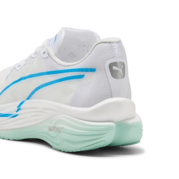 Puma Deviate Nitro Elite 3 - Mens Running Shoes - White/Speed Blue