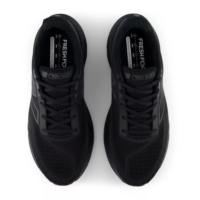 New Balance Fresh Foam X 1080v14 - Mens Running Shoes - Black/Black Metallic/Phantom