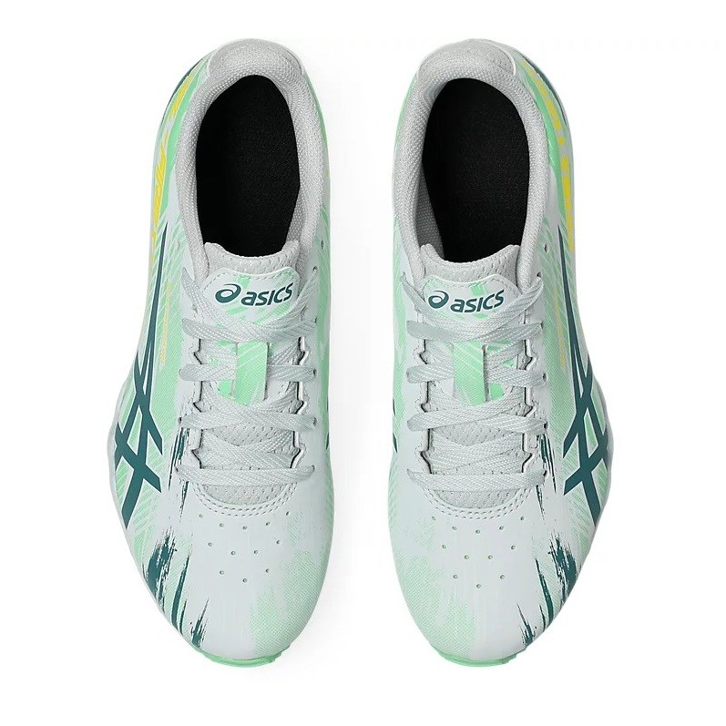 Asics Gel Firestorm 5 - Kids Racing Waffles - Arctic Blue/Misty Pine