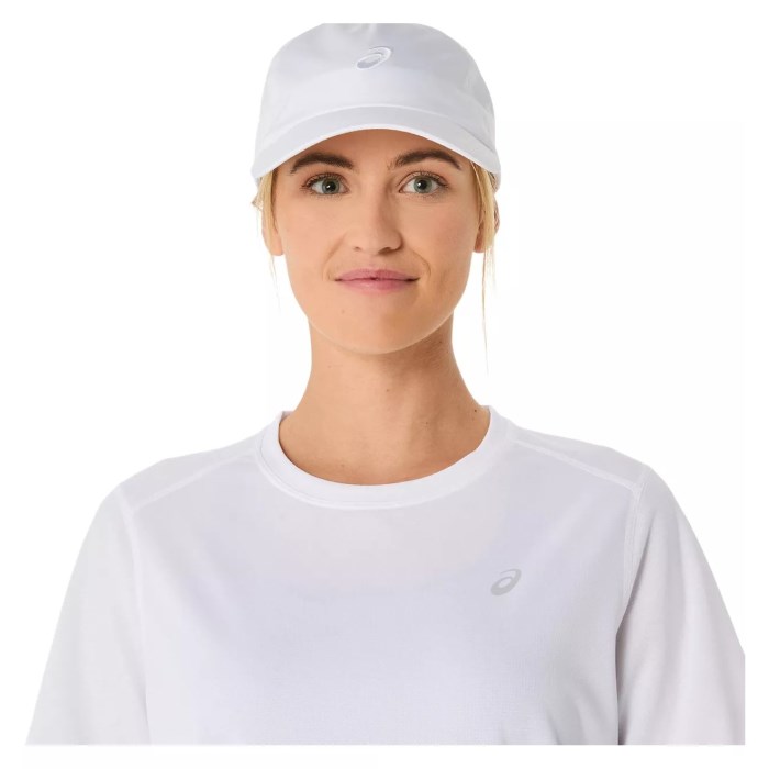 Asics Silver Womens Short Sleeve Running T-Shirt - Brilliant White