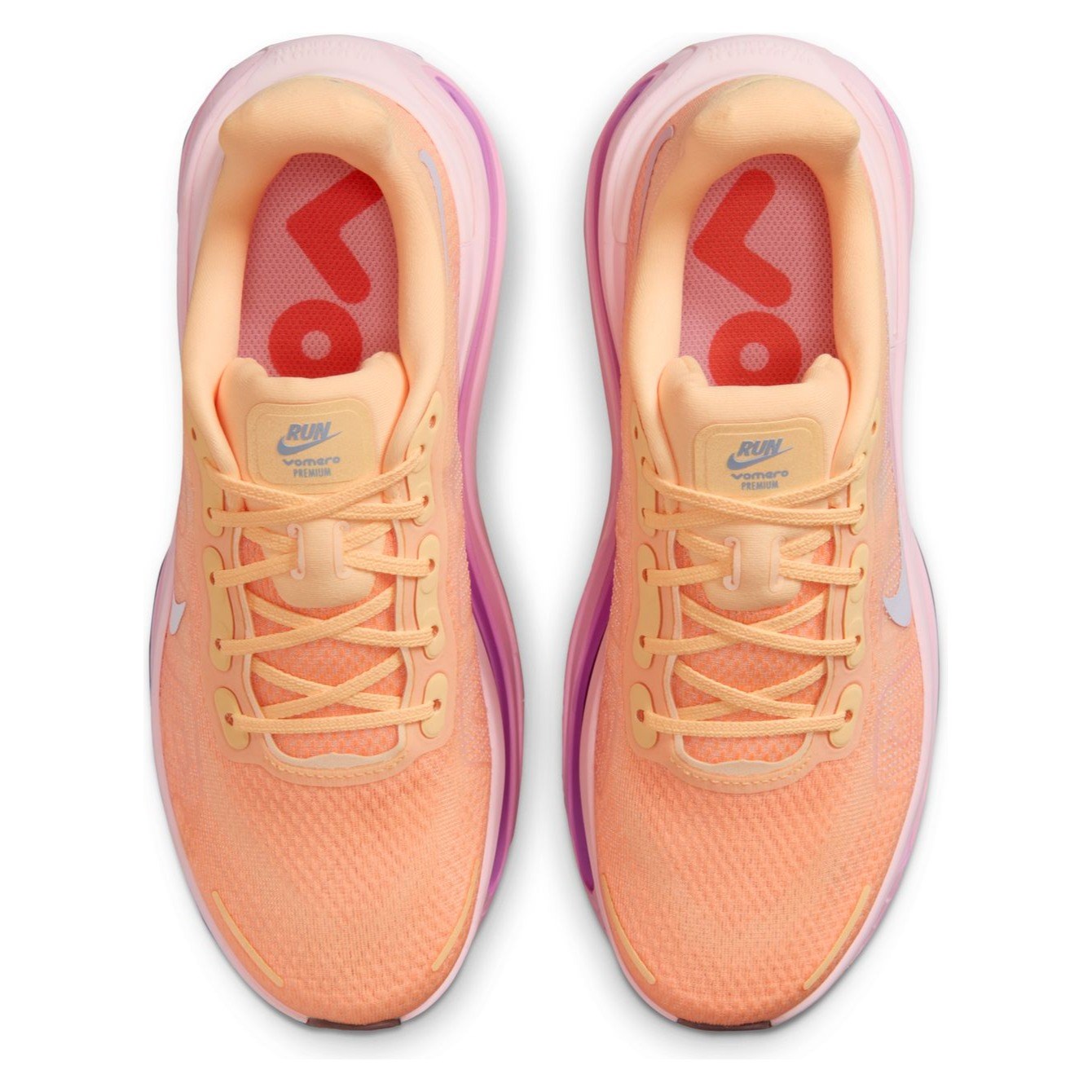 Nike Vomero Premium - Womens Running Shoes - Tangerine Tint/Tattoo/Bright Crimson