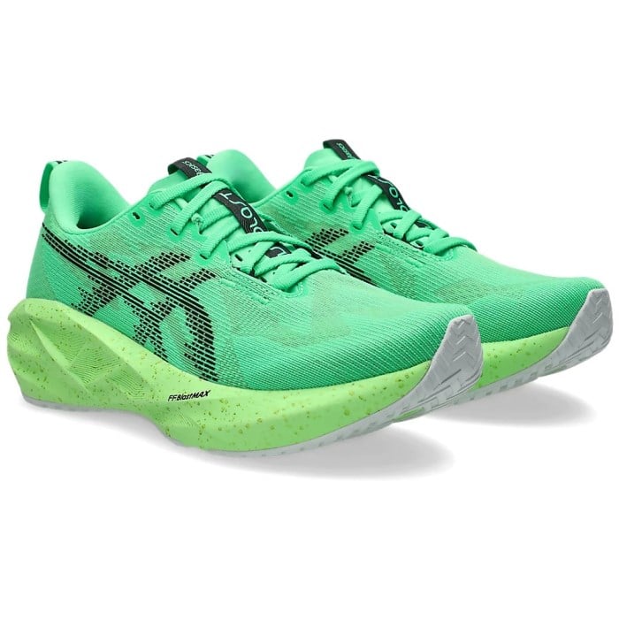 Asics NovaBlast 5 Ekiden - Womens Running Shoes - Vital Green/Black
