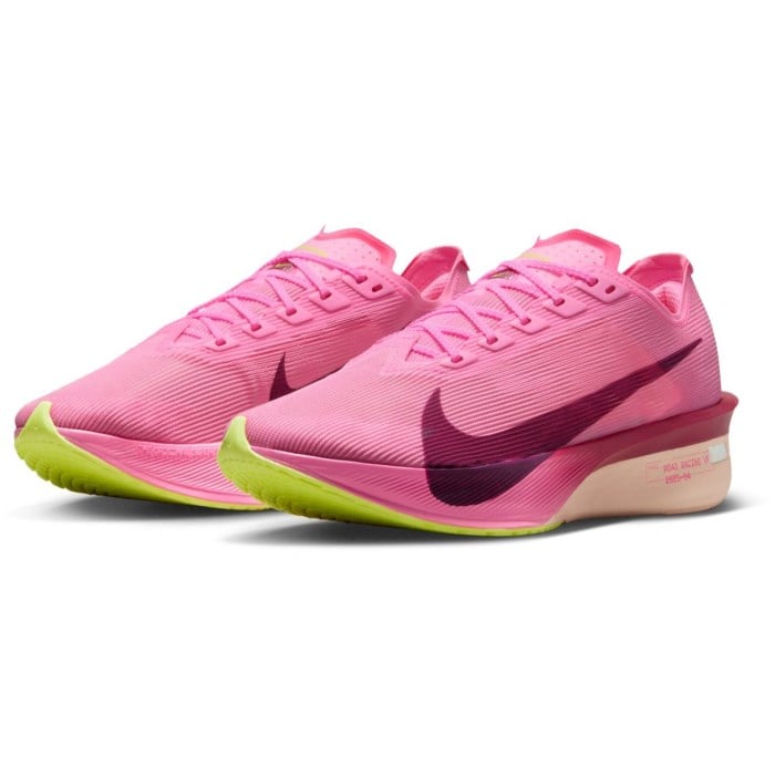 Nike ZoomX Vaporfly 4 - Womens Racing Shoes - Pink Spell/Bordeaux/Hyper Pink/Volt Ice
