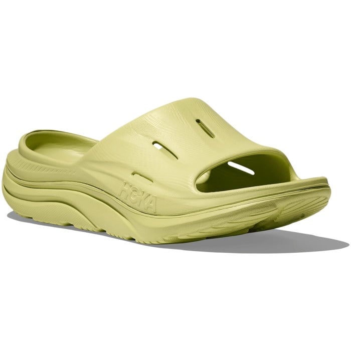 Hoka Ora Recovery Slide 3 - Unisex Slides - Honeydew/Honeydew