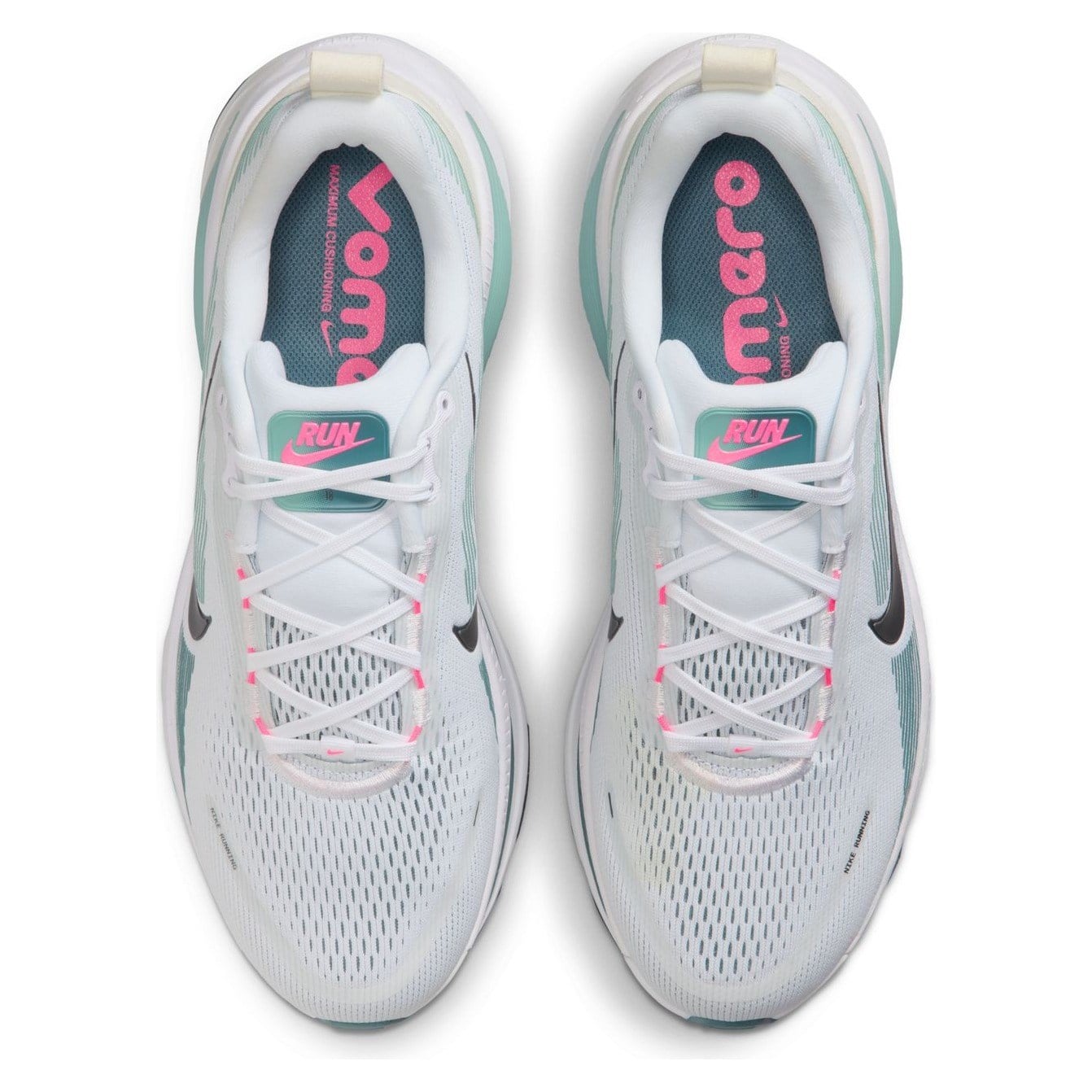 Nike Vomero 18 - Mens Running Shoes - White/Black/Mineral Slate/Mineral