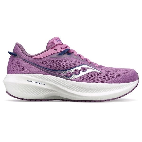 Saucony Triumph 21 - Womens Running Shoes - Grape/Indigo