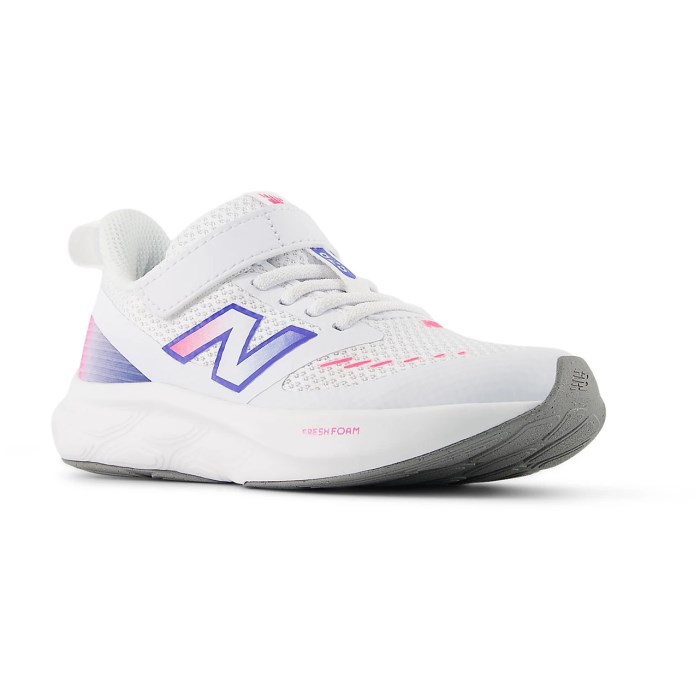 New Balance Fresh Foam 625 PS - Kids Pre School Running Shoes - NB White