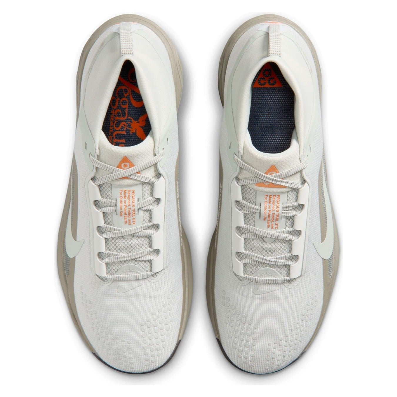 Nike ACG Pegasus Trail GTX - Mens Trail Running Shoes - Light Silver/Light Silver/Light Army - image 3