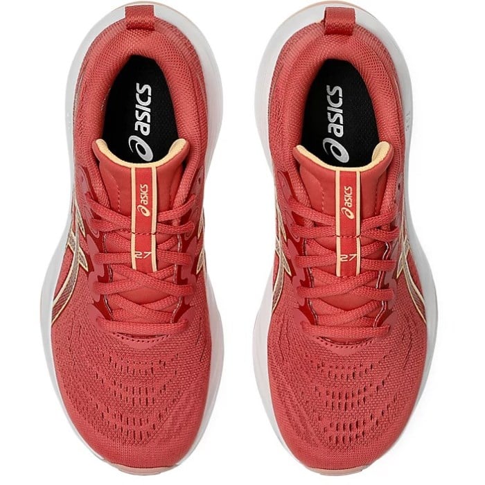 Asics Gel Cumulus 27 GS - Kids Running Shoes - Dark Pink Clay/Cream