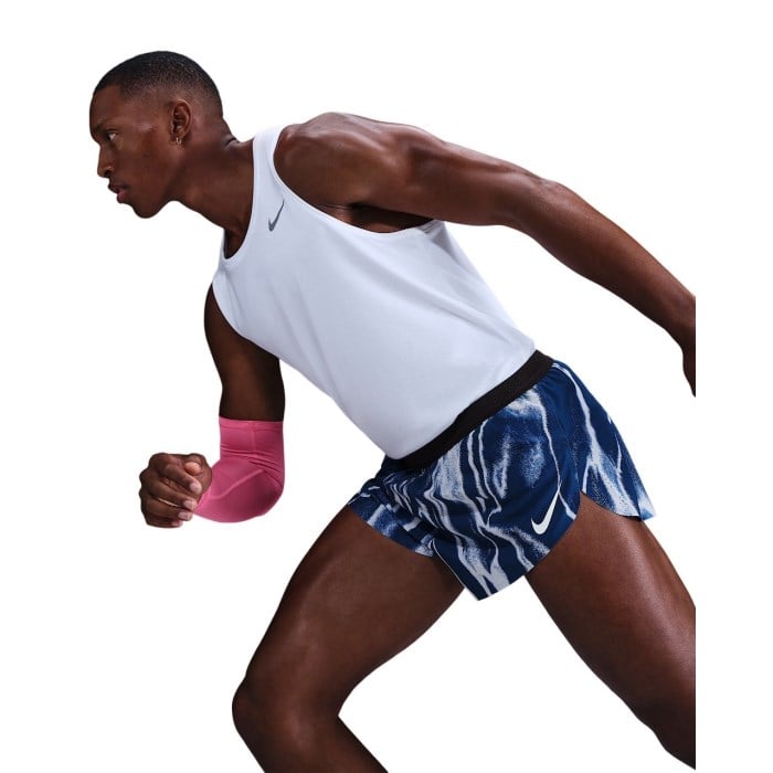 Nike Aeroswift Mens 2 Inch Running Shorts - Coastal Blue/White