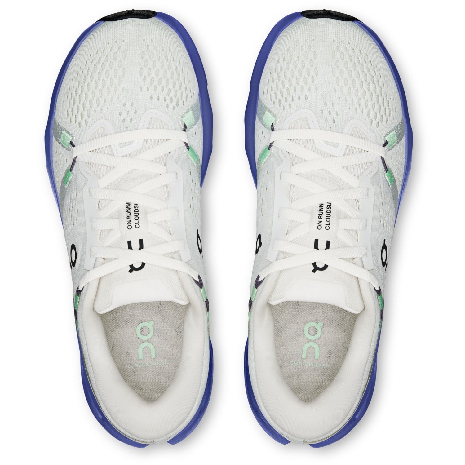 On Cloudsurfer 2 - Womens Running Shoes - Ivory/Sailor