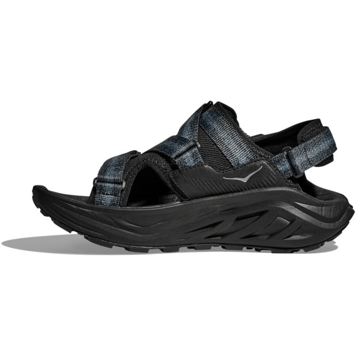 Hoka Infini Hike TC - Womens Hiking Sandals - Black/Black