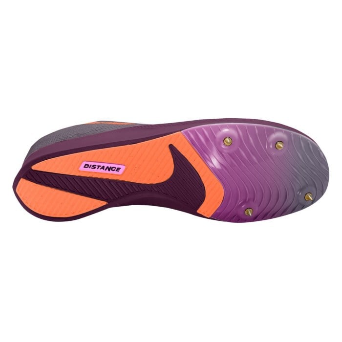 Nike Zoom Rival Distance - Unisex Track Running Spikes - Bordeaux/Pink Spell/Hyper Crimson - image 4